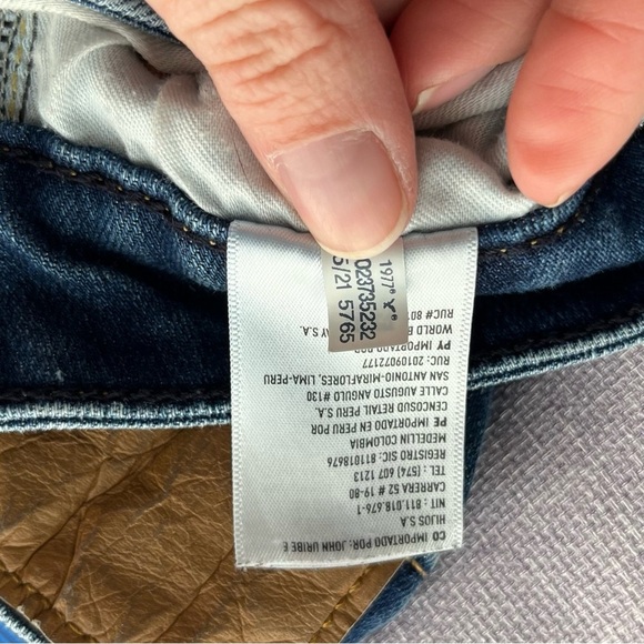 American Eagle Jeans Men's 32x34 AirFlex+ Temp Tech Patch Move-Free Athletic Fit - Picture 8 of 9